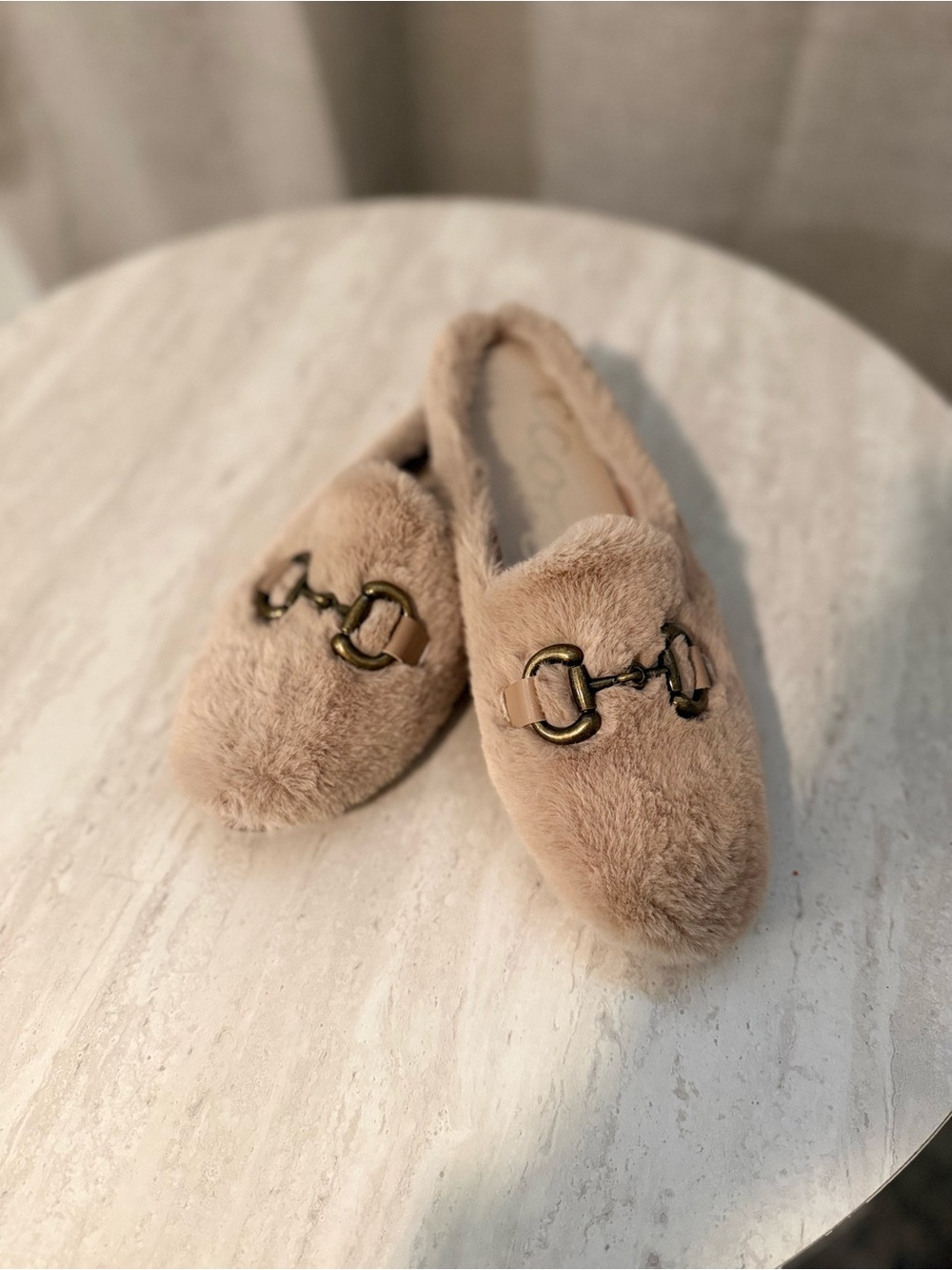 CCOCCI "Etude" Fuzzy Horsebit Mules | 8M